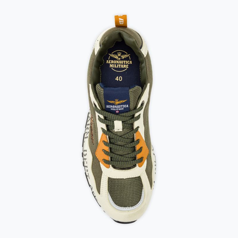 Buty męskie Aeronautica Militare Printed Sole avocado/oyster gray 5