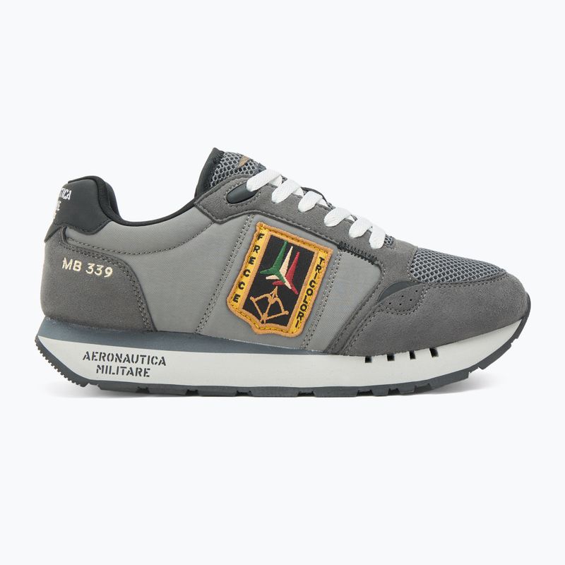 Buty męskie Aeronautica Militare SC292CT3331 light grey/dark grey 2