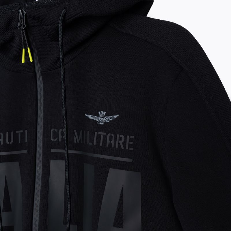 Bluza męska Aeronautica Militare Sport black 3