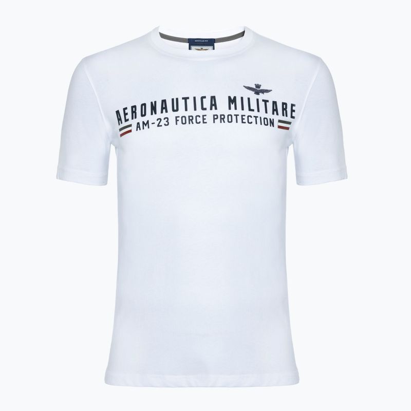 Koszulka męska Aeronautica Militare Heritage off white