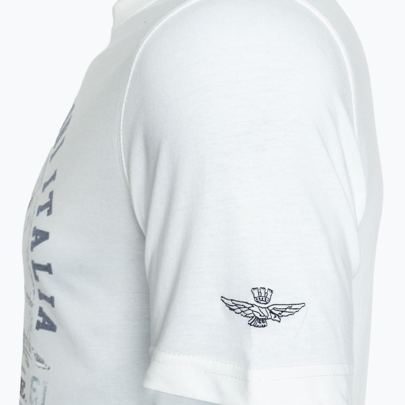 Koszulka męska Aeronautica Militare Heritage milk white 3