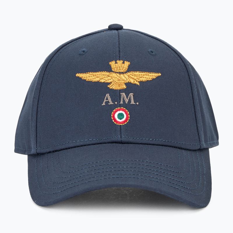 Czapka z daszkiem męska Aeronautica Militare Cotton With Logo blue navy 2