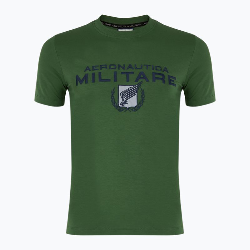 Koszulka męska Aeronautica Militare 251TS2379J674 forest green