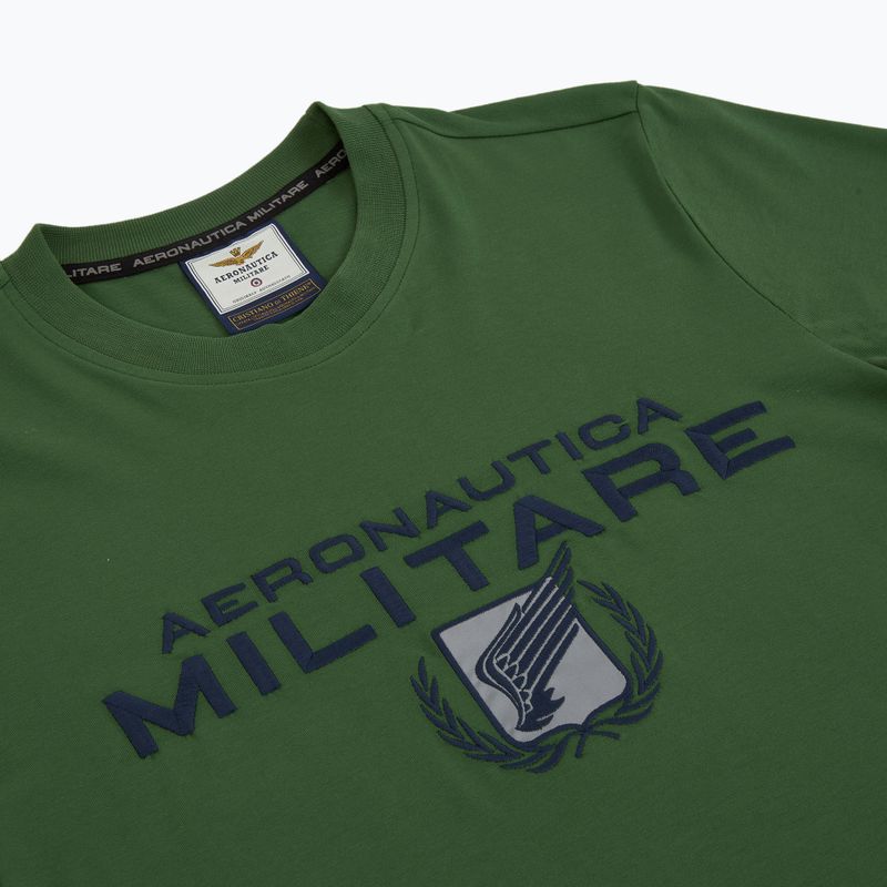 Koszulka męska Aeronautica Militare 251TS2379J674 forest green 5