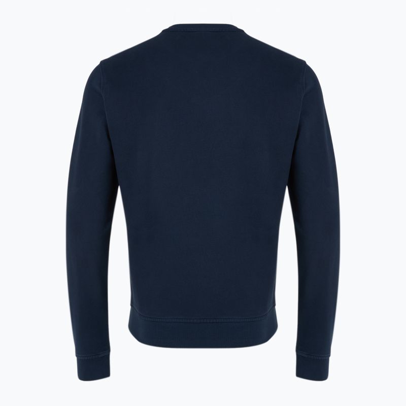 Bluza męska Aeronautica Militare 251FE1985F539 blu navy washed 2