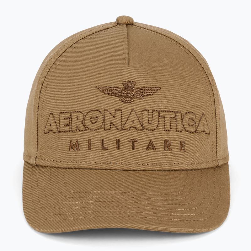 Czapka z daszkiem męska Aeronautica Militare 251HA1202DCT2261 sabbia 2