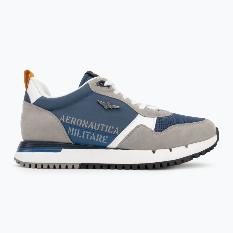 Buty męskie Aeronautica Militare 251SC283CT3544 grey/blu 2