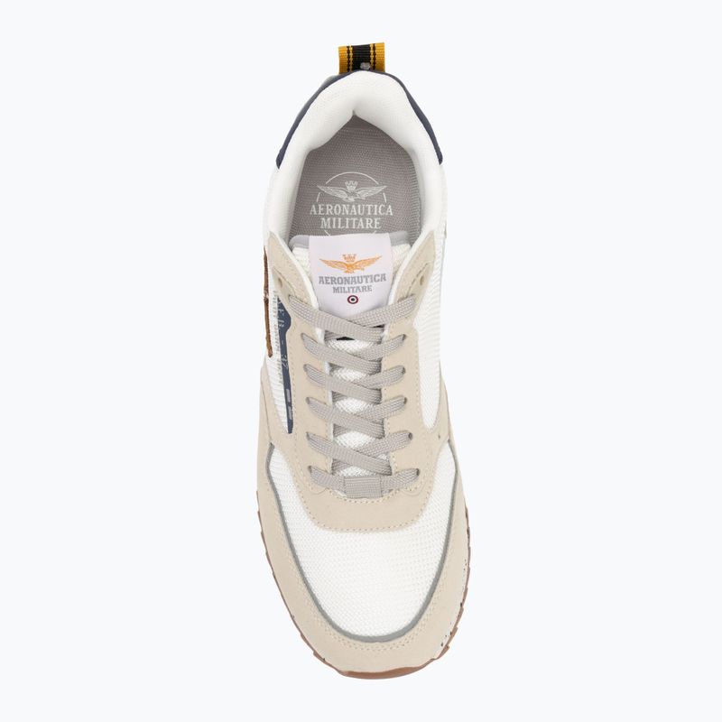 Buty męskie Aeronautica Militare 251SC288CT3545 off white/frost 5