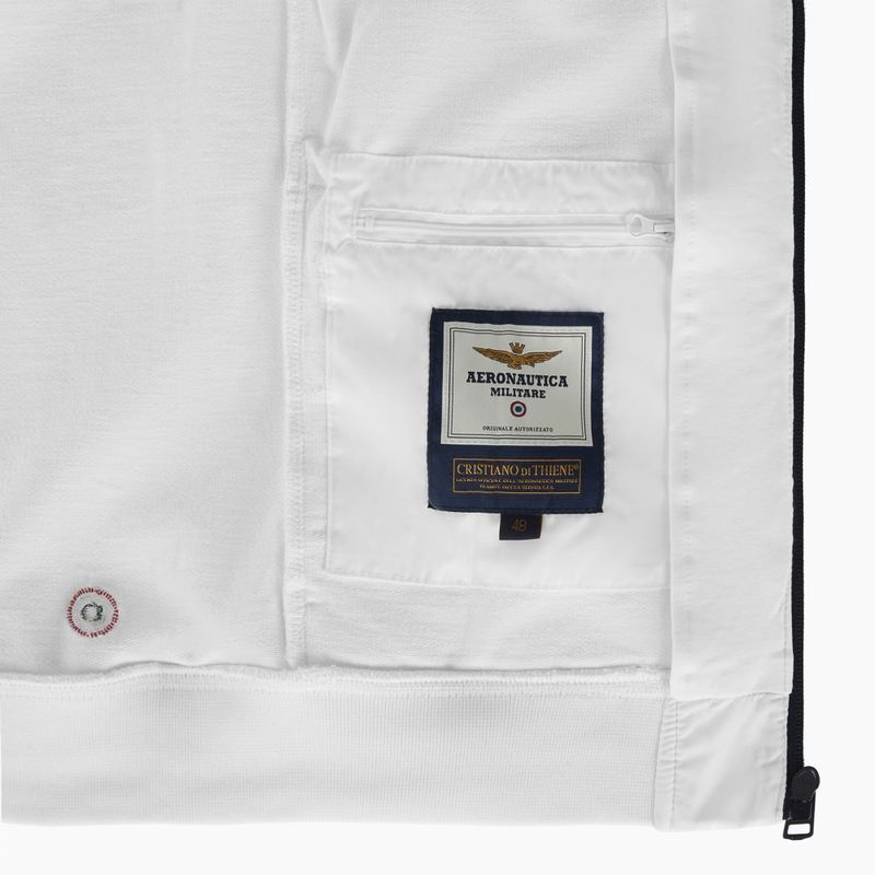 Bluza męska Aeronautica Militare 251AF500F459 Cappucio off white 5
