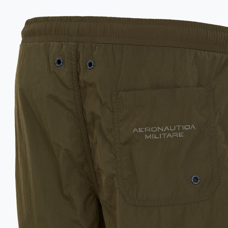 Szorty kąpielowe męskie Aeronautica Militare 251BW224CT3538 millitary olive 5