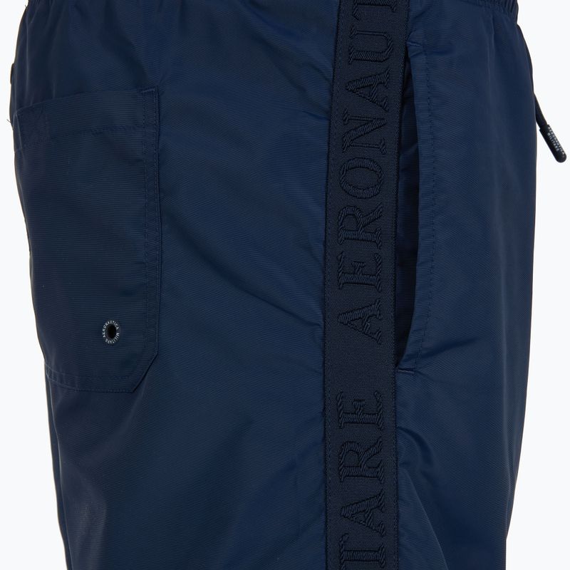 Szorty kąpielowe męskie Aeronautica Militare 251BW225CT3539 blu navy 4
