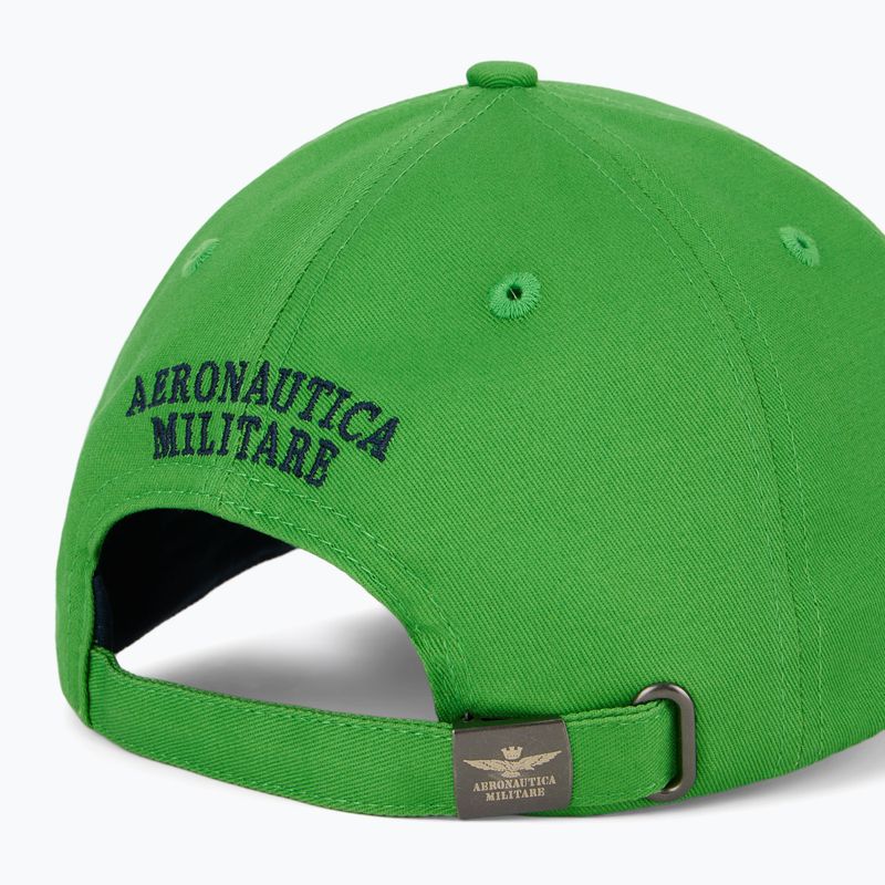 Czapka z daszkiem męska Aeronautica Militare 251HA1212CT3299 pear green 4