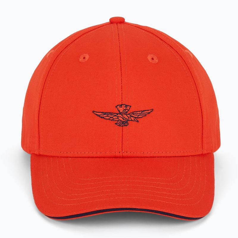 Czapka z daszkiem męska Aeronautica Militare 251HA1212CT3299 papaya orange 2