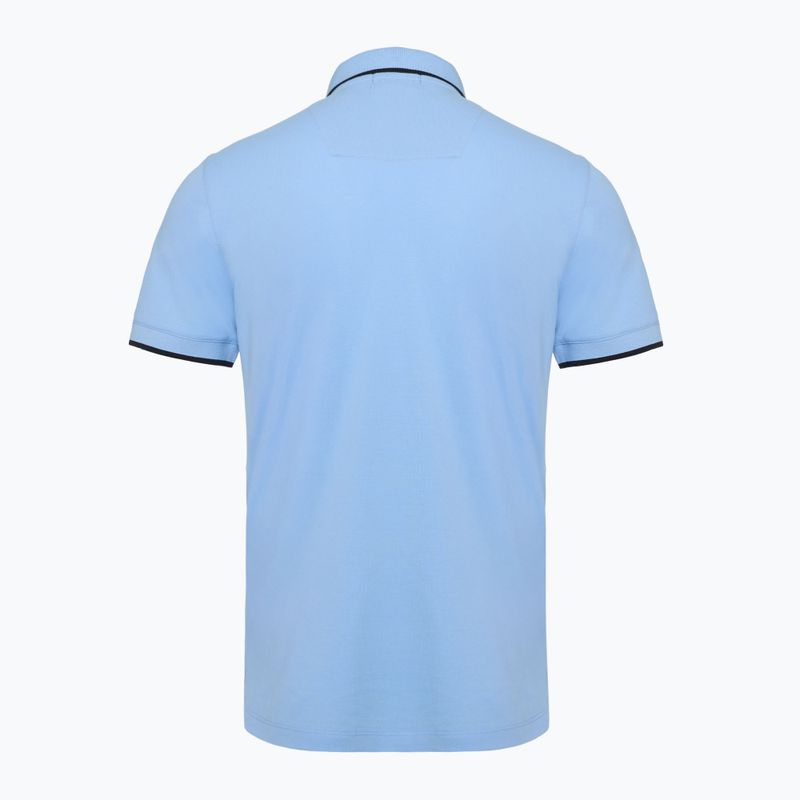 Koszulka polo męska Aeronautica Militare Essential ice blue 2