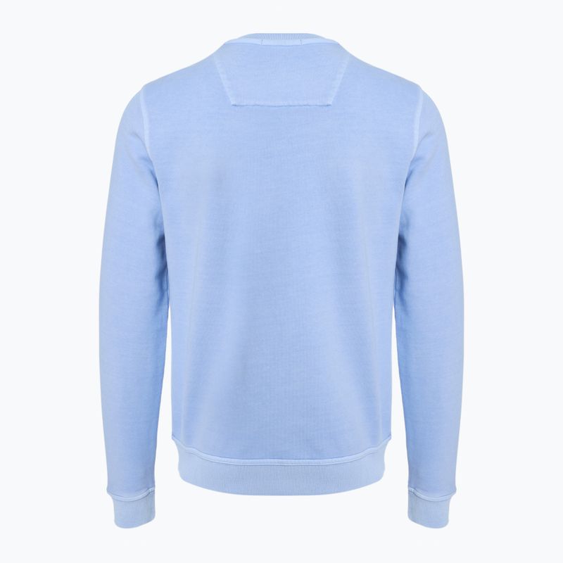 Bluza męska Aeronautica Militare Girocollo ice blue washed 2