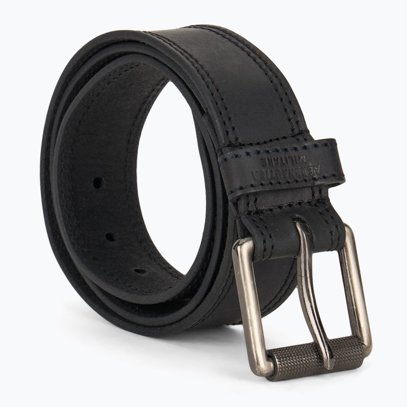 Pasek do spodni męski Aeronautica Militare 251CP237PL181 nero