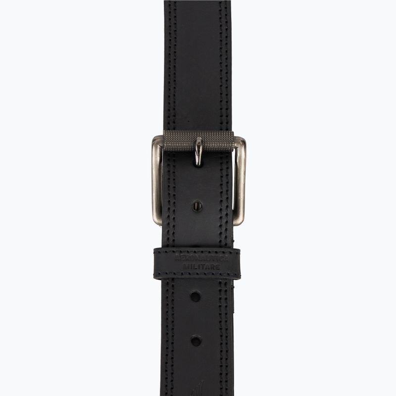 Pasek do spodni męski Aeronautica Militare 251CP237PL181 nero 2