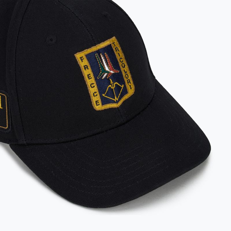 Czapka z daszkiem męska Aeronautica Militare 251HA1150CT3043 jet black 3
