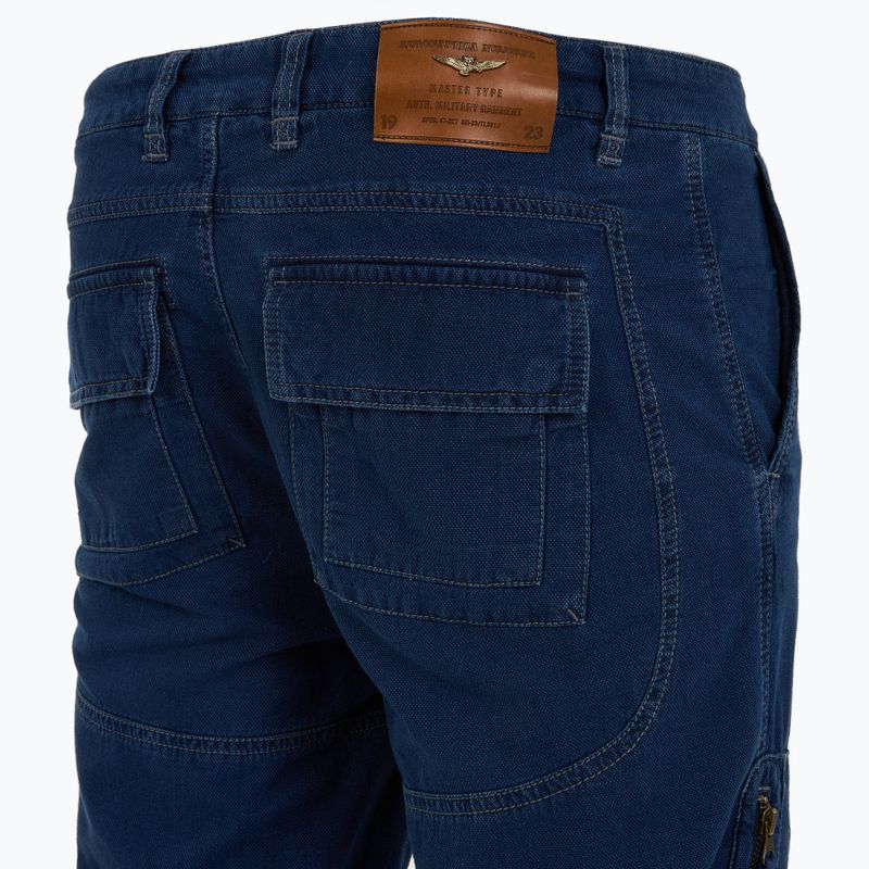 Spodenki męskie Aeronautica Militare 251BE252CT3507 indigo 5