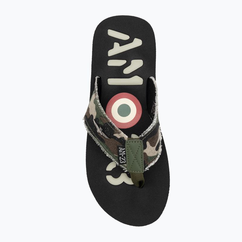 Japonki męskie Aeronautica Militare 251SC310CT3593 camouflage green 5