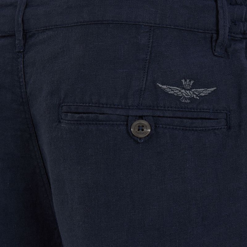 Spodenki męskie Aeronautica Militare 251BE253CT3508 blu navy washed 3