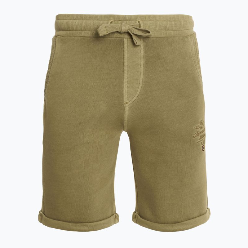 Spodenki męskie Aeronautica Militare 251BF016F583 antelope beige washed