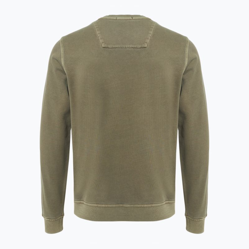 Bluza męska Aeronautica Militare Girocollo military olive washed 2