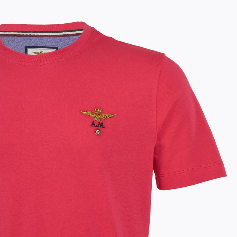 Koszulka męska Aeronautica Militare Essential magenta 3
