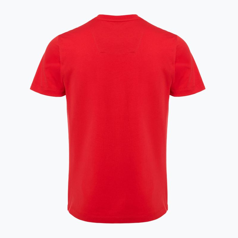 Koszulka męska Aeronautica Militare Essential tengo red 2