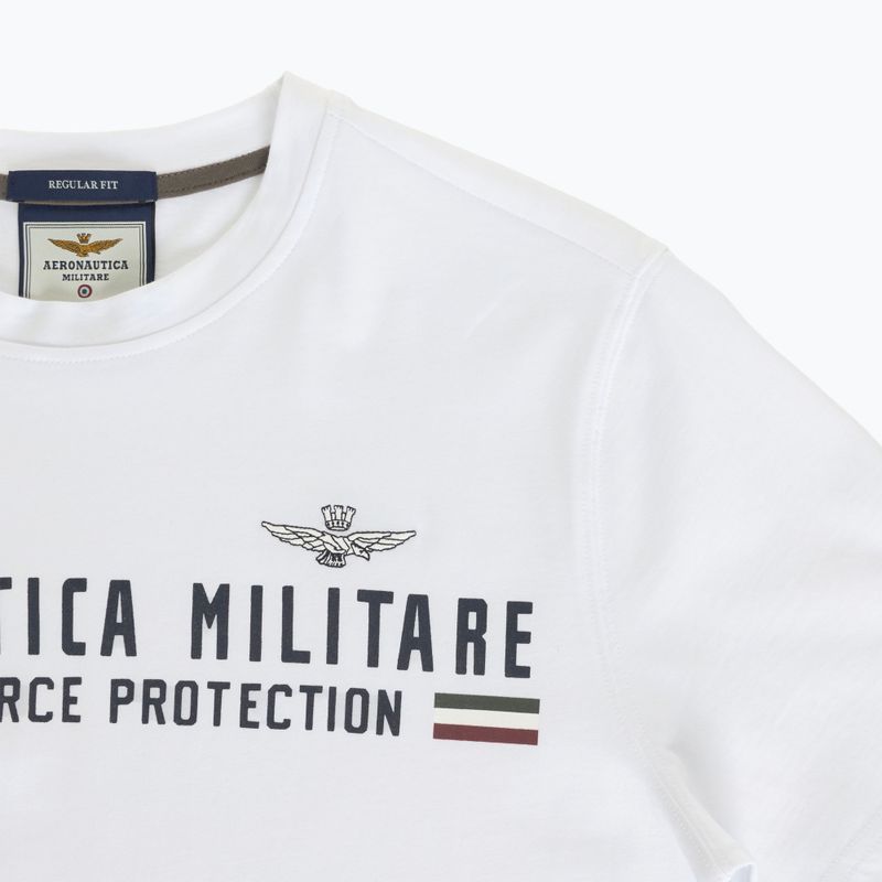 Koszulka męska Aeronautica Militare Heritage off white 3