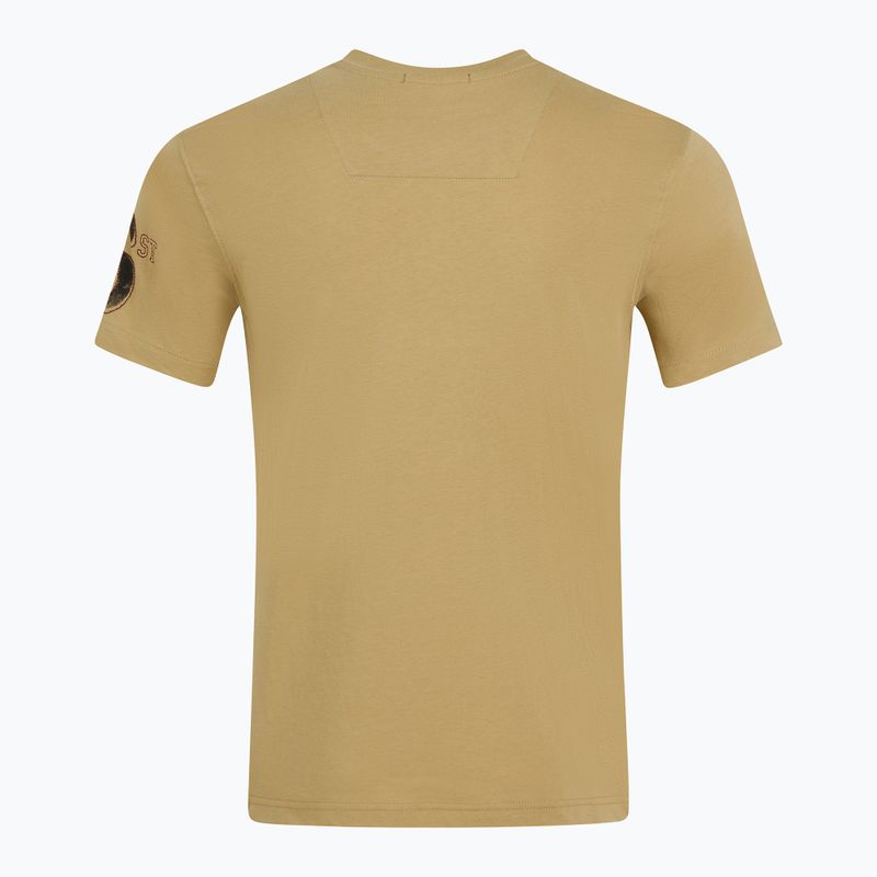 Koszulka męska Aeronautica Militare Tornado antelope beige 2