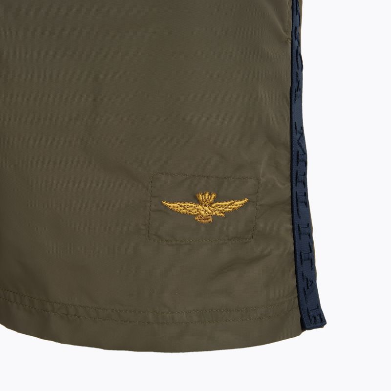 Szorty kąpielowe męskie Aeronautica Militare 251BW225CT3539 millitary olive 3