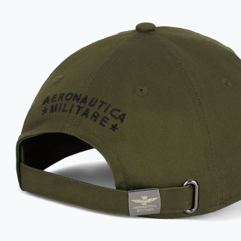 Czapka z daszkiem Aeronautica Militare 251HA1122CT2848 verde militare 4