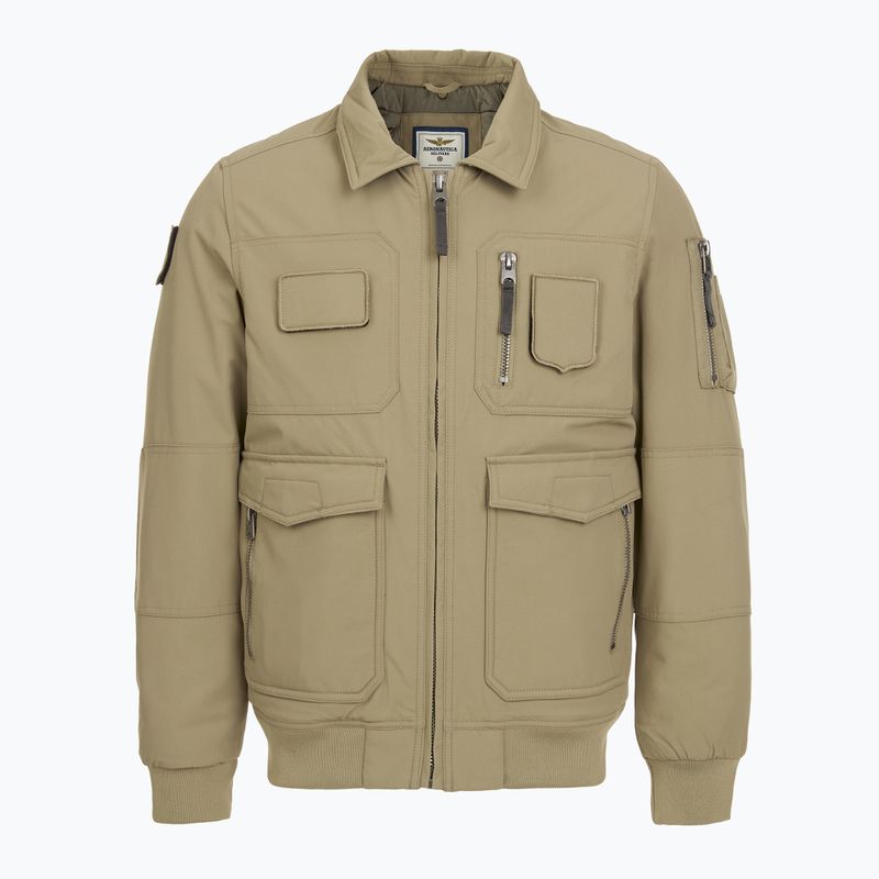 Kurtka męska Aeronautica Militare 252AB3024UCT03151 Lth colonial abbey 6