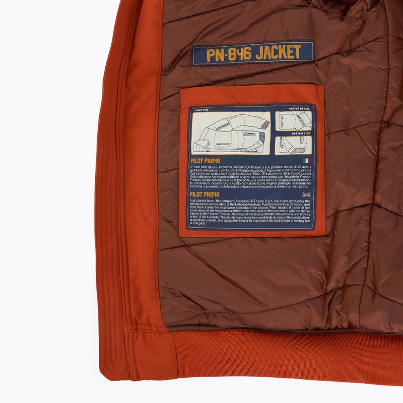 Kurtka męska Aeronautica Militare 252AB3024UCT03151 Lth clay orange 8