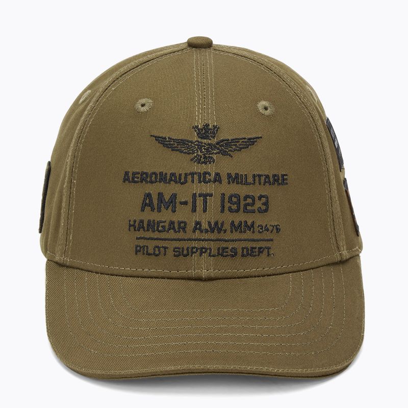 Czapka z daszkiem męska Aeronautica Militare 252HA1223UCT03299 dark olive 2