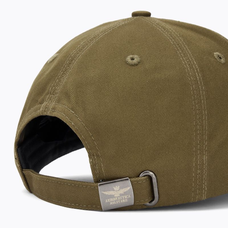 Czapka z daszkiem męska Aeronautica Militare 252HA1223UCT03299 dark olive 4