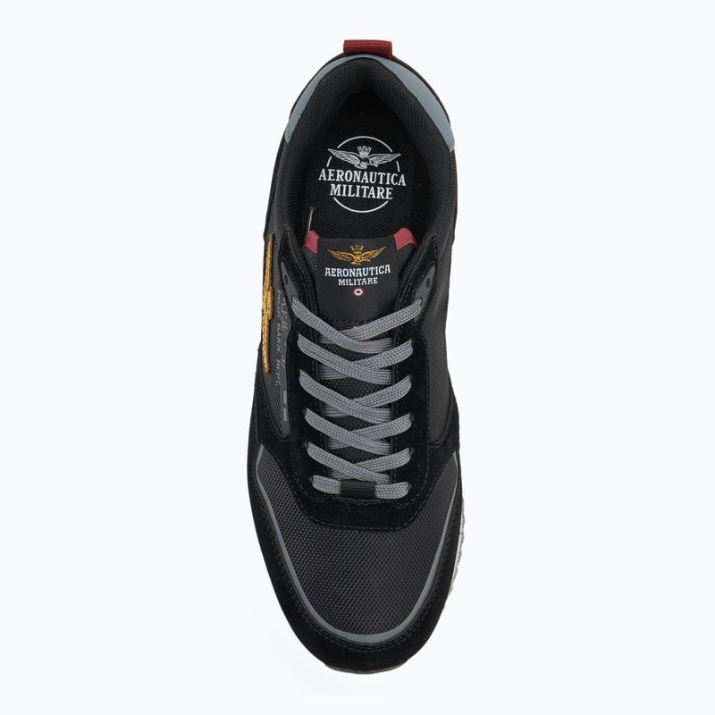 Buty męskie Aeronautica Militare 252SC0288UCT03545 jet black 5