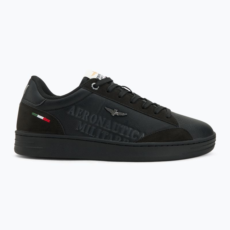 Buty męskie Aeronautica Militare 252SC0306UCT03385 jet black 2