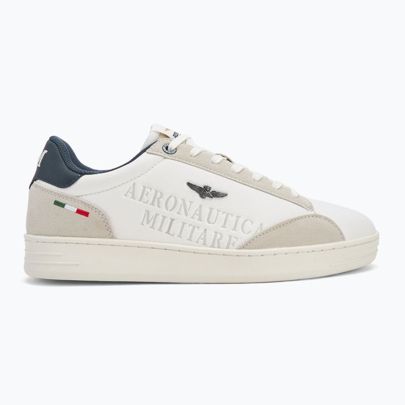 Buty męskie Aeronautica Militare 252SC0306UCT03385 off white 2