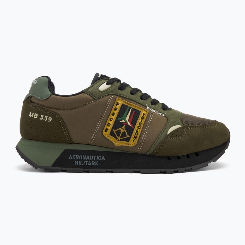 Buty męskie Aeronautica Militare 252SC0292UCT03331 verdone 2