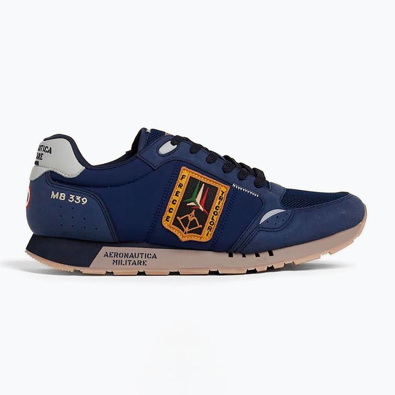 Buty męskie Aeronautica Militare 252SC0292UCT03331 blu navy 8