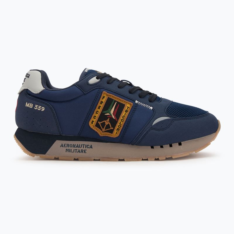 Buty męskie Aeronautica Militare 252SC0292UCT03331 blu navy 2