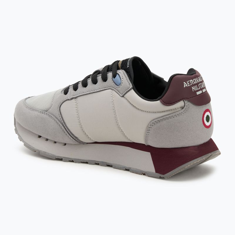 Buty męskie Aeronautica Militare 252SC0292UCT03331 grigio chiaro 3