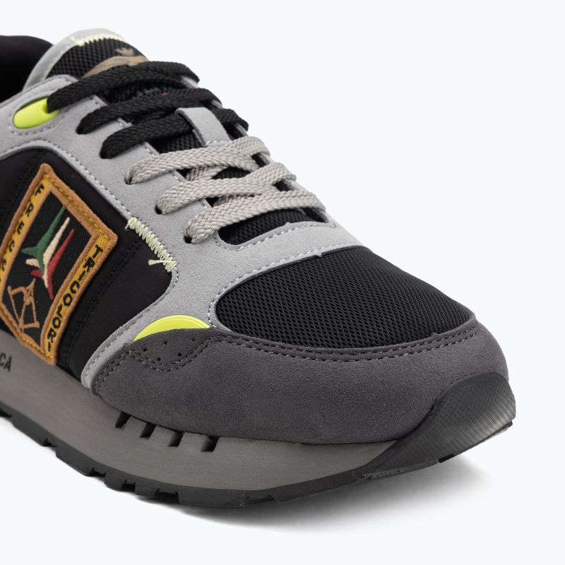 Buty męskie Aeronautica Militare 252SC0292UCT03331 black/grey 7