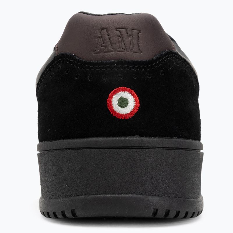 Buty męskie Aeronautica Militare 252SC0235UPL00244 jet black 5