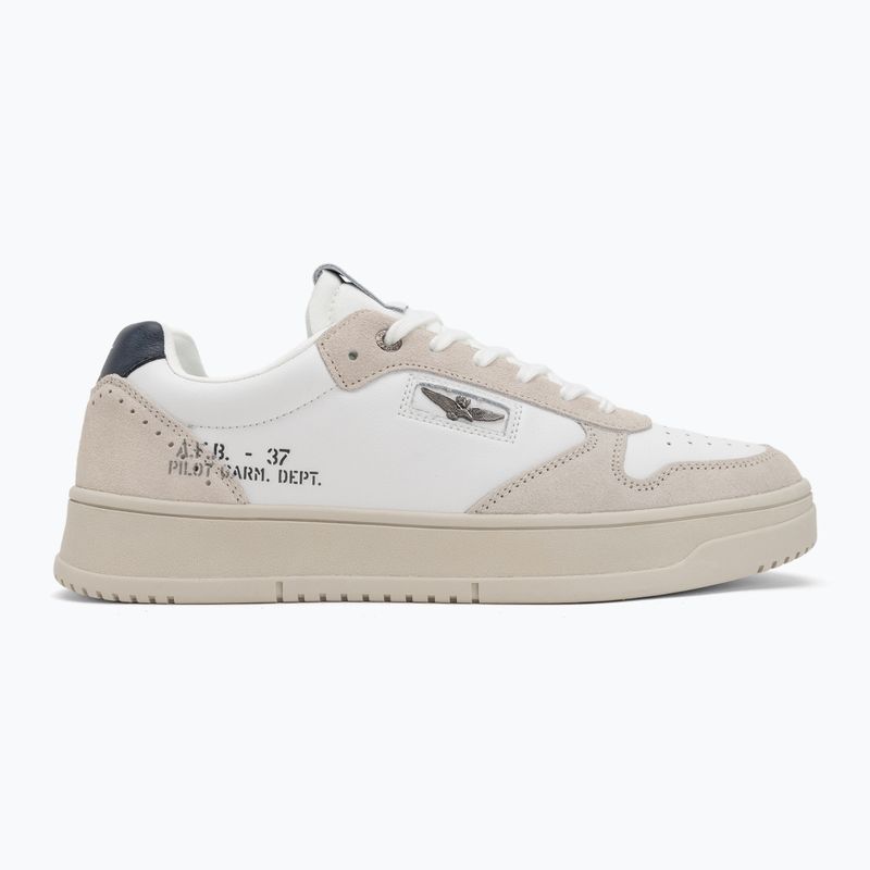 Buty męskie Aeronautica Militare 252SC0235UPL00244 off white 2
