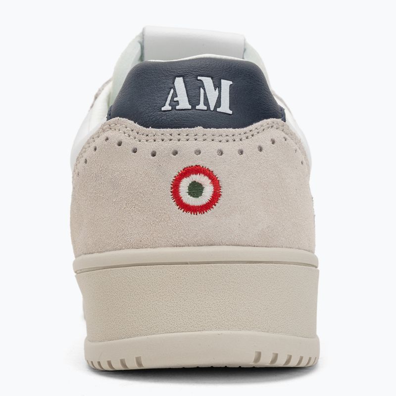 Buty męskie Aeronautica Militare 252SC0235UPL00244 off white 6