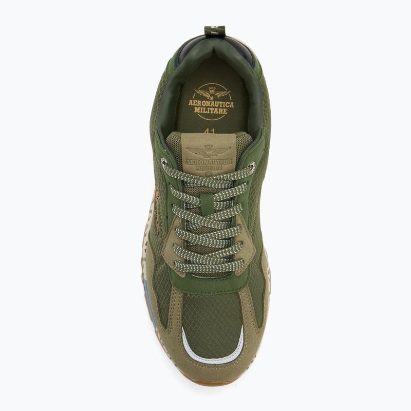 Buty męskie Aeronautica Militare 252SC0276UCT04249 verde militare 5