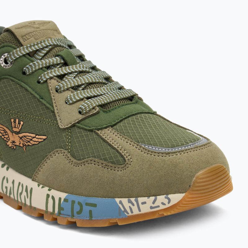 Buty męskie Aeronautica Militare 252SC0276UCT04249 verde militare 7